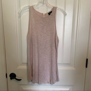 Shimmery Long Tank Top